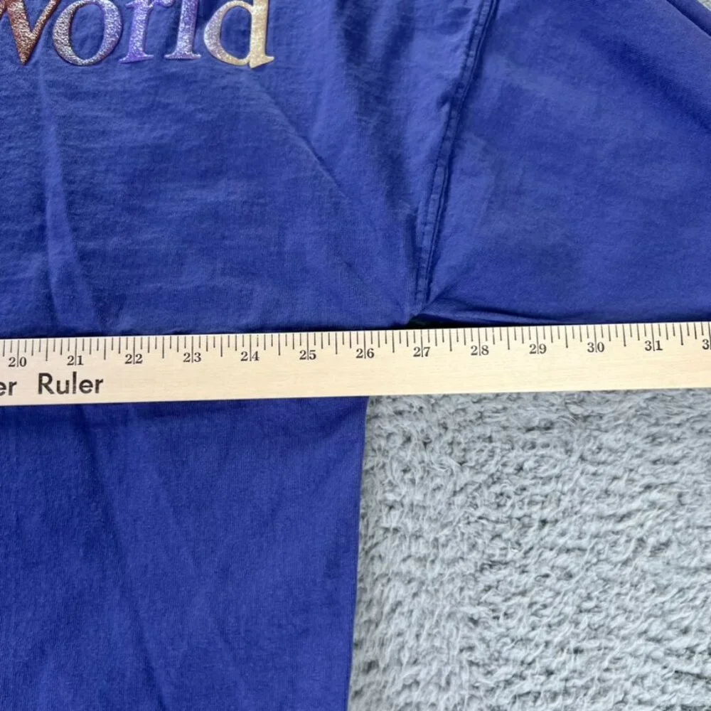 Disney Spirit Jersey Adult XL Purple Walt Disney Wolrd 50th Anniversary Castle - Picture 10 of 10